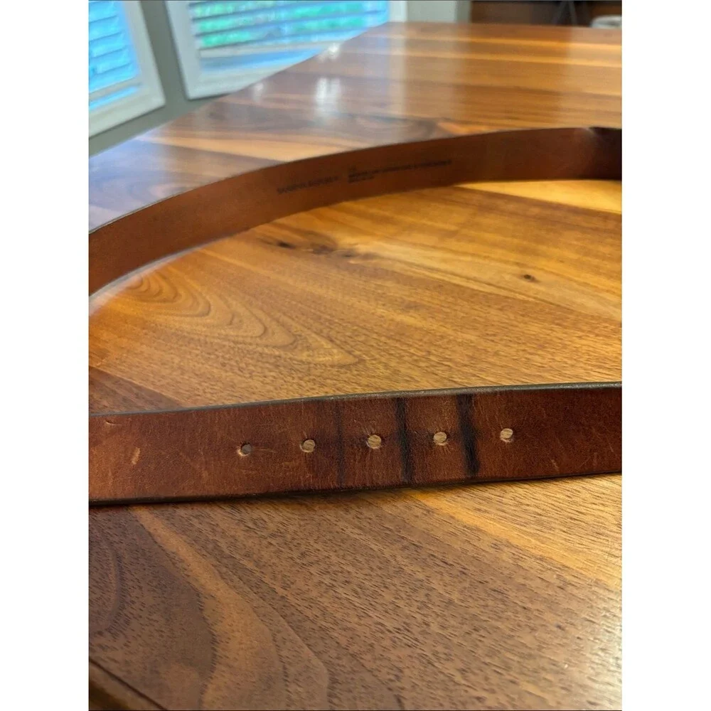 Banana Republic Brown Leather Belt Size 36”